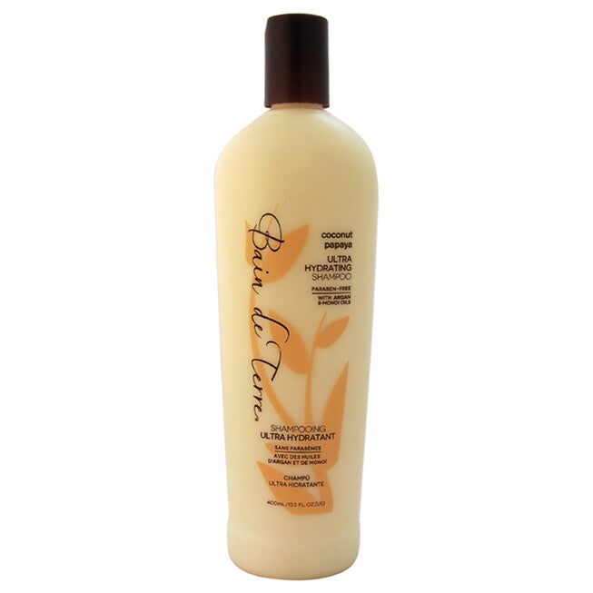 Coconut Papaya Ultra Hydrating Shampoo by Bain de Terre for Unisex - 13.5 oz Shampoo, , alternate image number null