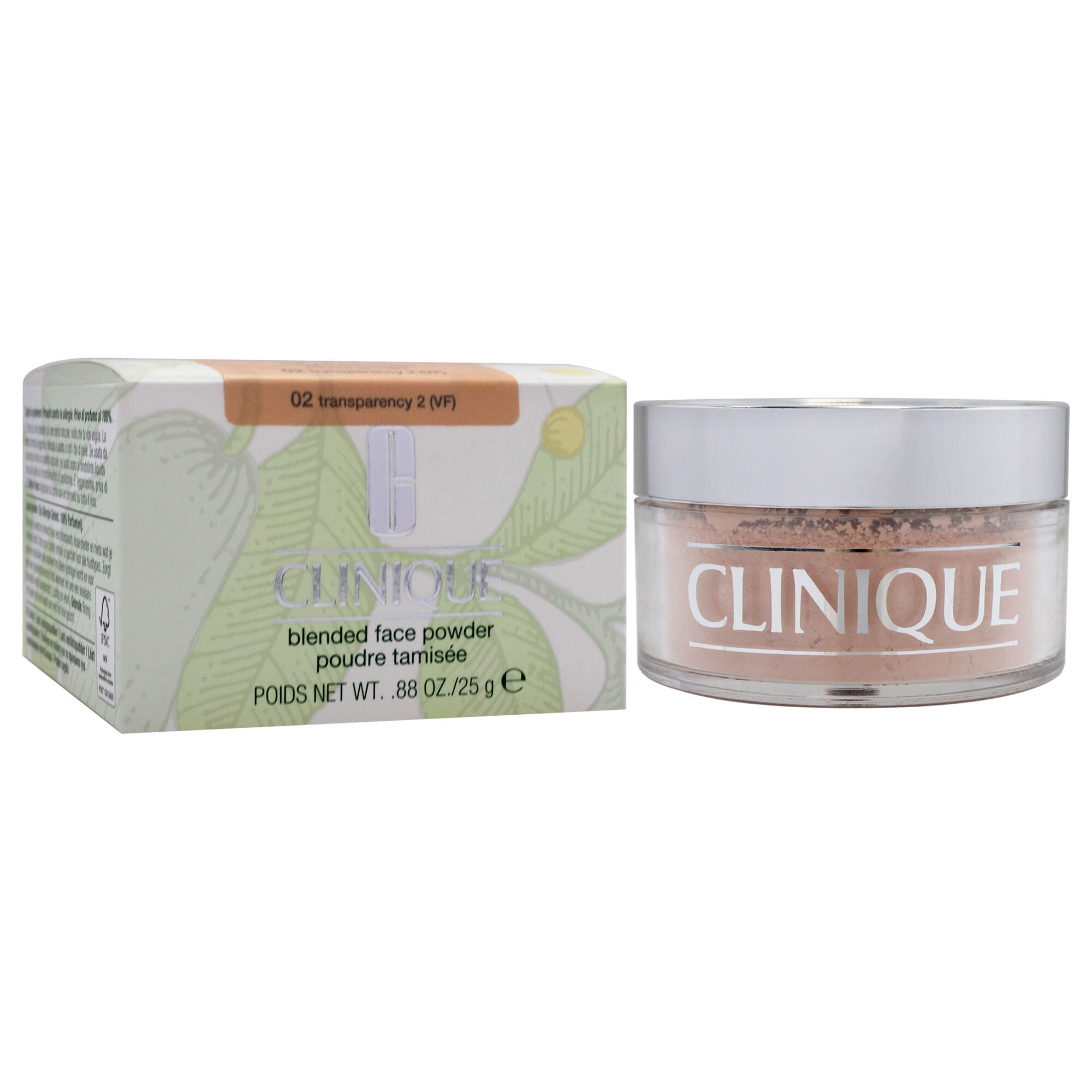 Blended Face Powder- 02 Transparency by Clinique for Women - 0.88 oz Powder, , alternate image number 7