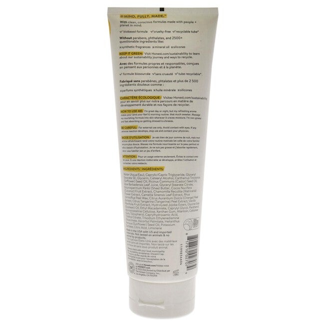Everyday Gentle Face Plus Body Lotion - Sweet Orange Vanilla by Honest for Women - 8.5 oz Body Lotion, NA, alternate image number null
