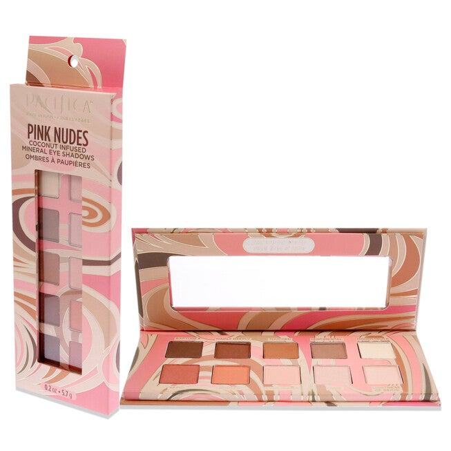 Mineral Eyeshadows - Pink Nudes by Pacifica for Women - 0.2 oz Eye Shadow, See Description, alternate image number 3