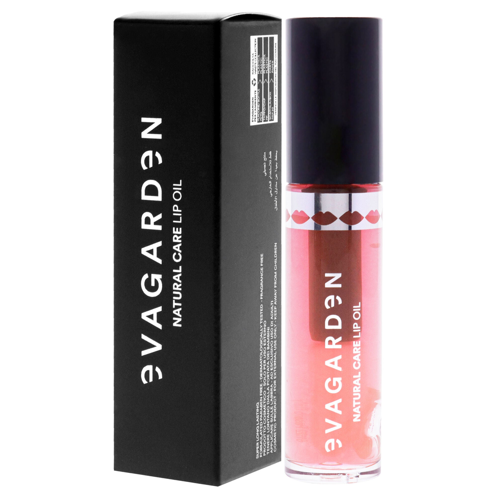 Natural Care Lip Oil - 904 Coral by Evagarden for Women - 0.17 oz Lip Balm, See Description, alternate image number 3