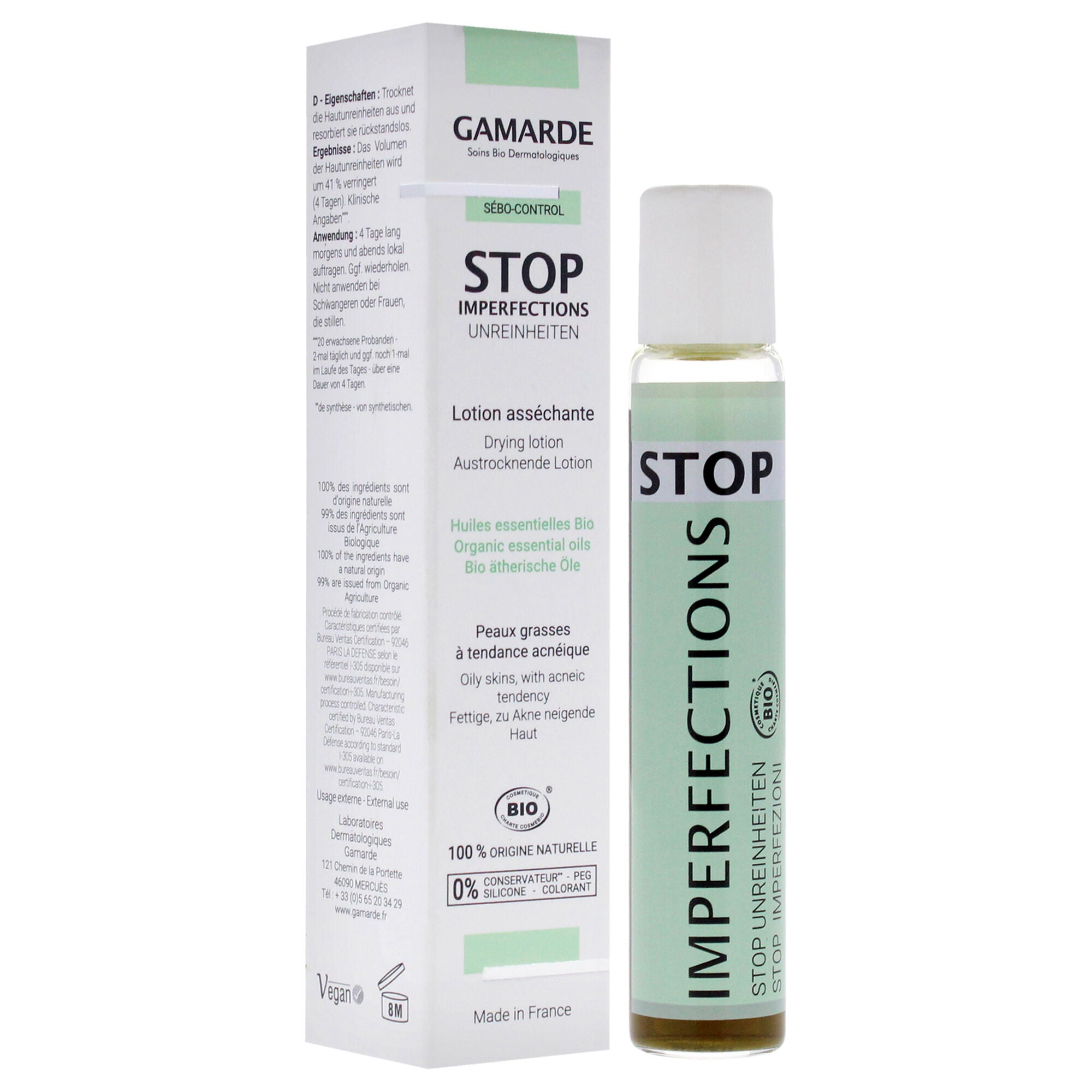 Stop Imperfections Drying Lotion by Gamarde for Women - 0.33 oz Lotion, See Description, alternate image number 2