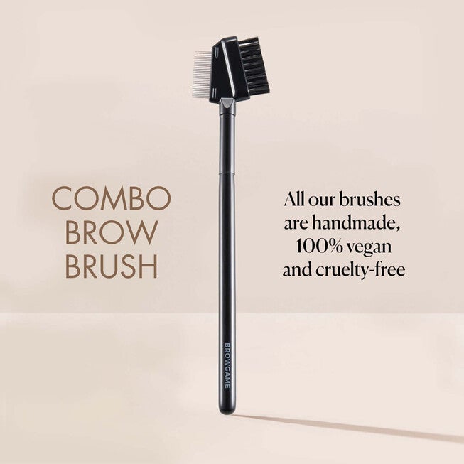 Signature Combo Brow Brush by Browgame for Women - 1 Pc Brush, See Description, alternate image number 4