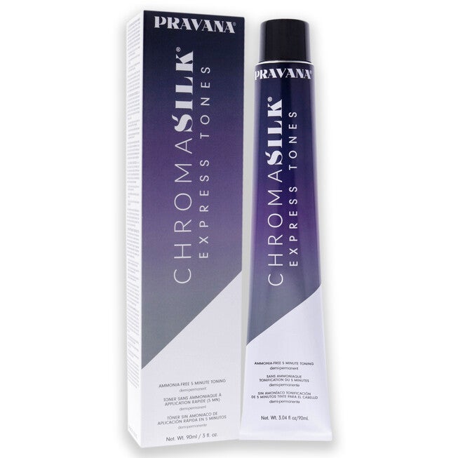 ChromaSilk Express Tones - Ash by Pravana for Unisex - 3 oz Hair Color, NA, alternate image number null