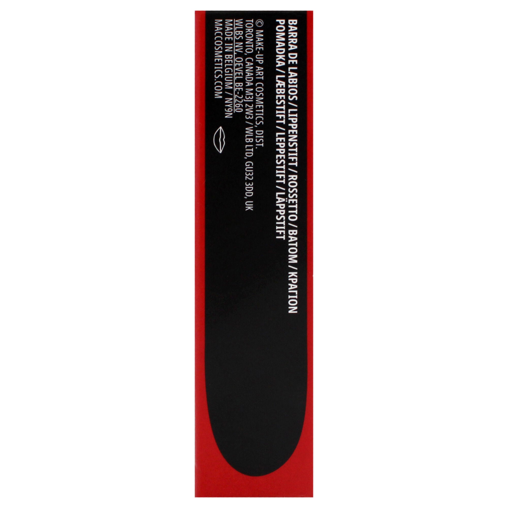 Macximal Matte Lipstick - 691 Ruby Woo by MAC for Women - 0.12 oz Lipstick, 691 Ruby Woo, alternate image number 5