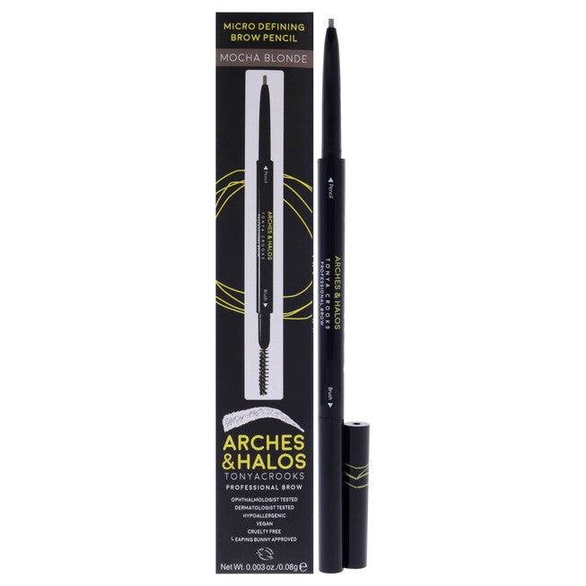 Micro Defining Brow Pencil - Mocha Blonde by Arches and Halos for Women - 0.003 oz Eyebrow Pencil, NA, hi-res image number null