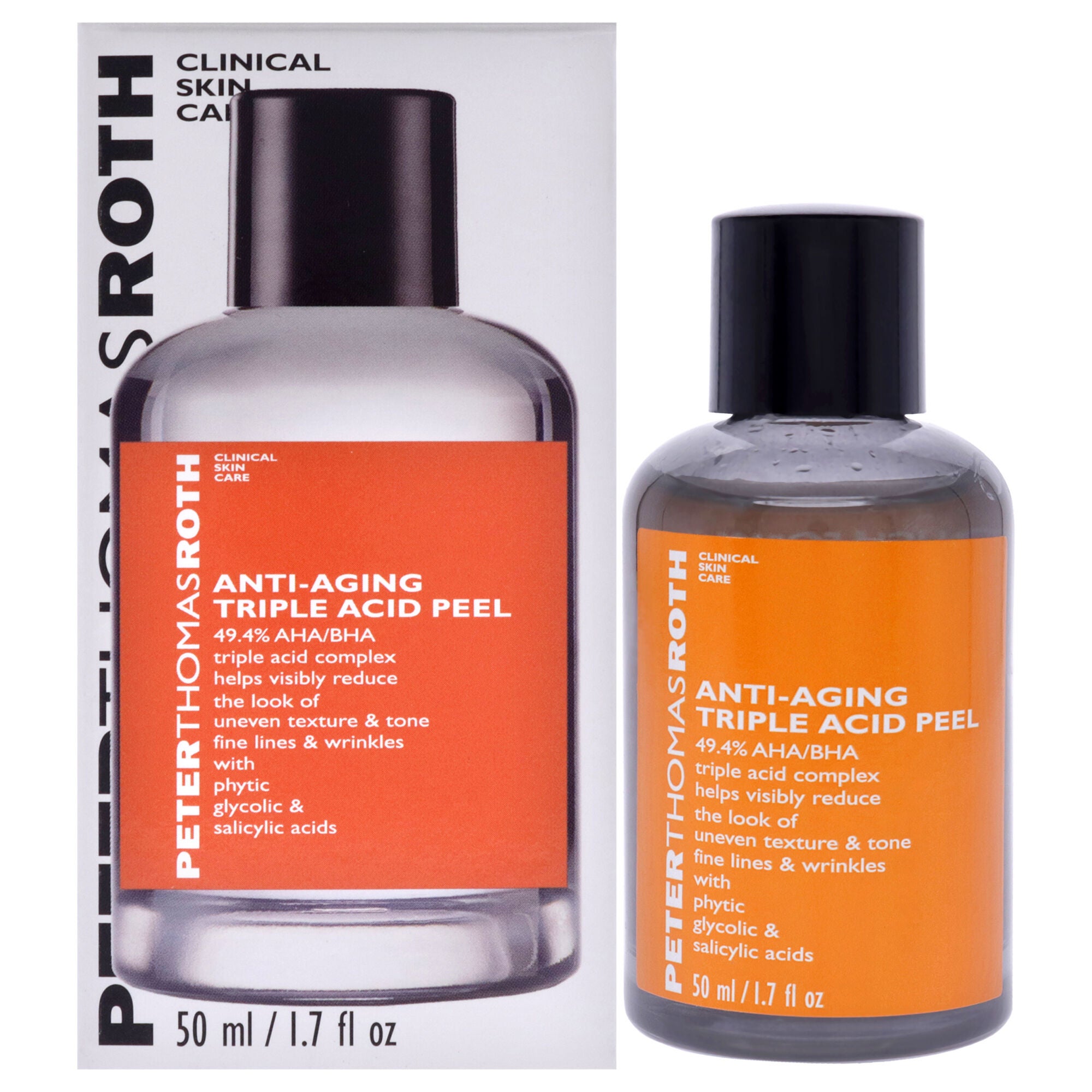 Anti Aging Triple Acid Peel by Peter Thomas Roth for Women - 1.7 oz Treatment, See Description, hi-res image number 0