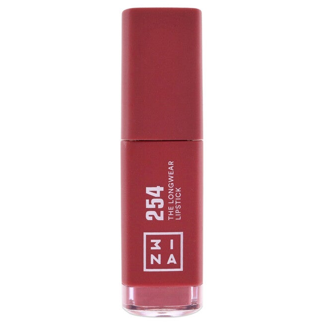 The Longwear Lipstick - 254 Dark Pink Nude by 3INA for Women - 0.20 oz Lipstick, , alternate image number null