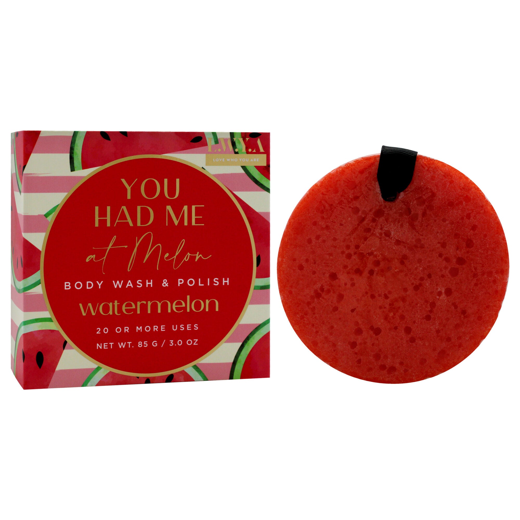 Body Wash and Polish - Watermelon by LWYA for Women - 3 oz Body Wash, See Description, alternate image number 2