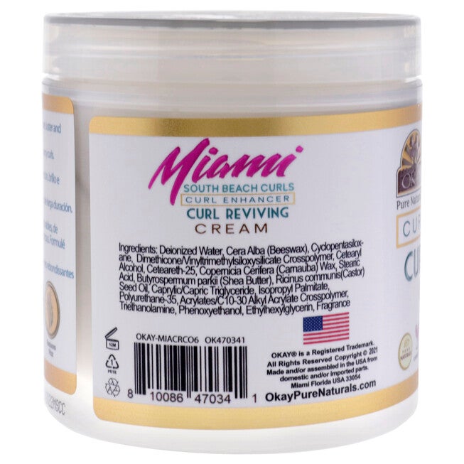 Miami South Beach Curls - Curl Enhancing by Okay for Women - 6 oz Cream, , alternate image number 3