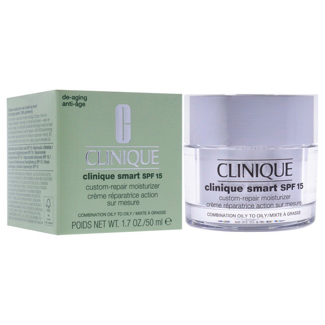 Clinique Smart Custom-Repair Moisturizer SPF 15 - Combination Oily To Oily by Clinique for Women - 1.7 oz Moisturizer, , alternate image number null
