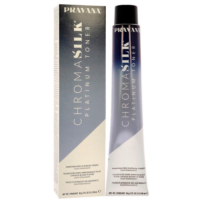 ChromaSilk Platinum Toner - Platinum Lilac by Pravana for Unisex - 3 oz Hair Color, , alternate image number null