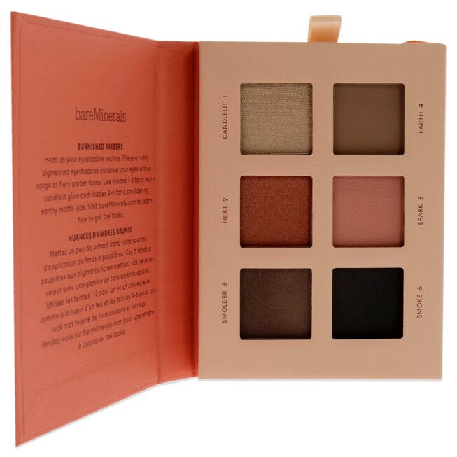 Mineralist Eyeshadow Palette -Burnished by bareMinerals for Women - 0.24 oz Eye Shadow, , alternate image number null