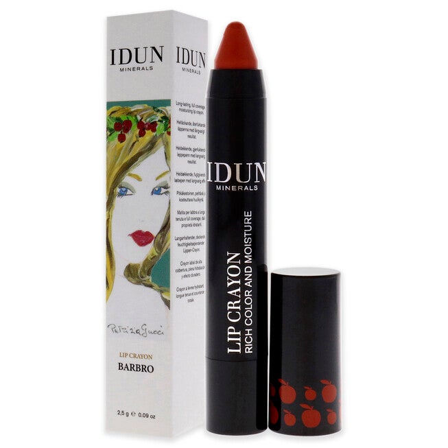Lip Crayon - 403 Barbro by Idun Minerals for Women - 0.09 oz Lipstick, , alternate image number 7