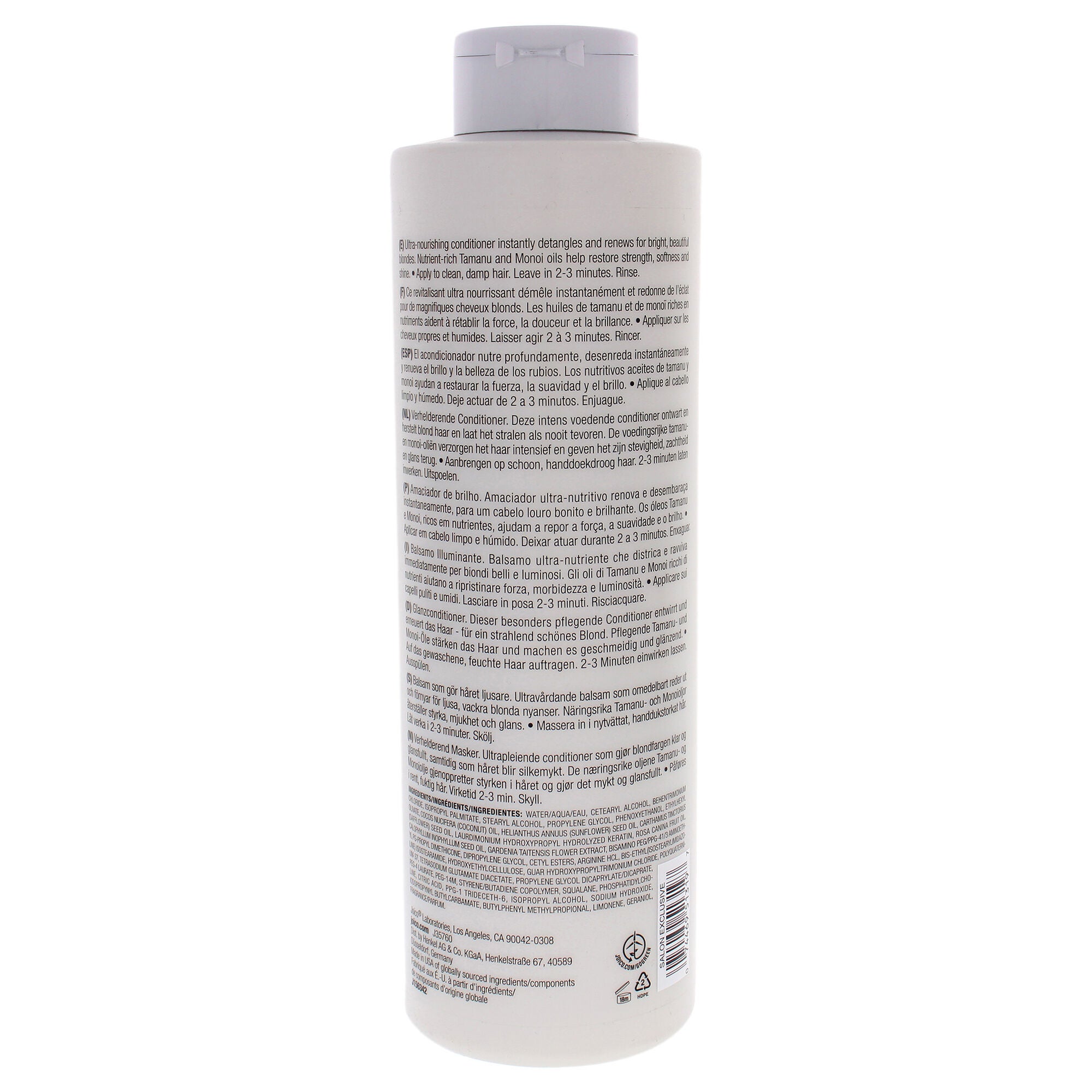 Blonde Life Brightening Conditioner by Joico for Unisex - 33.8 oz Conditioner, See Description, alternate image number 1