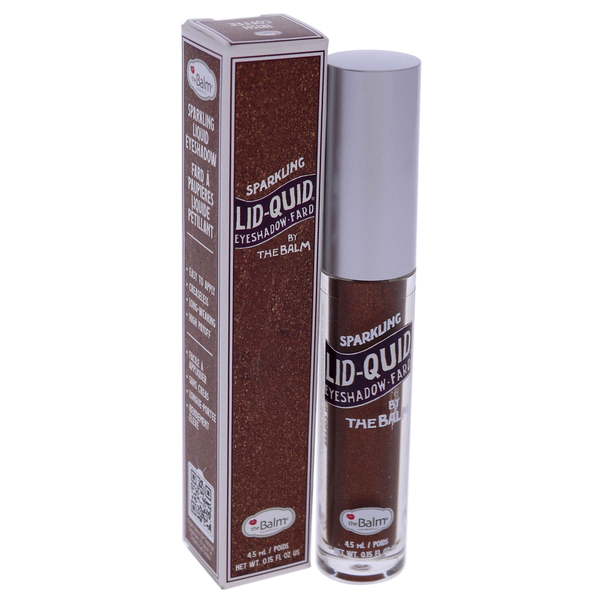 Lid-Quid Sparkling Liquid Eyeshadow - Irish Coffee by the Balm for Women - 0.15 oz Eyeshadow, See Description, alternate image number 3