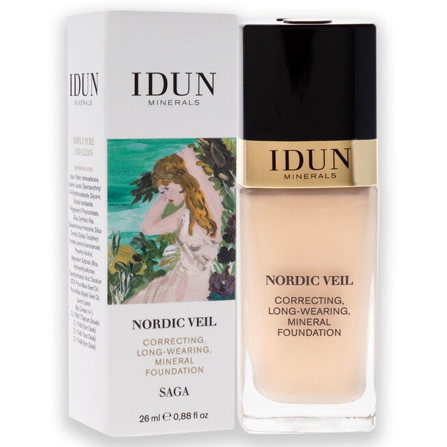 Nordic Veil Foundation - 303 Saga by Idun Minerals for Women - 0.88 oz Foundation, NA, alternate image number null