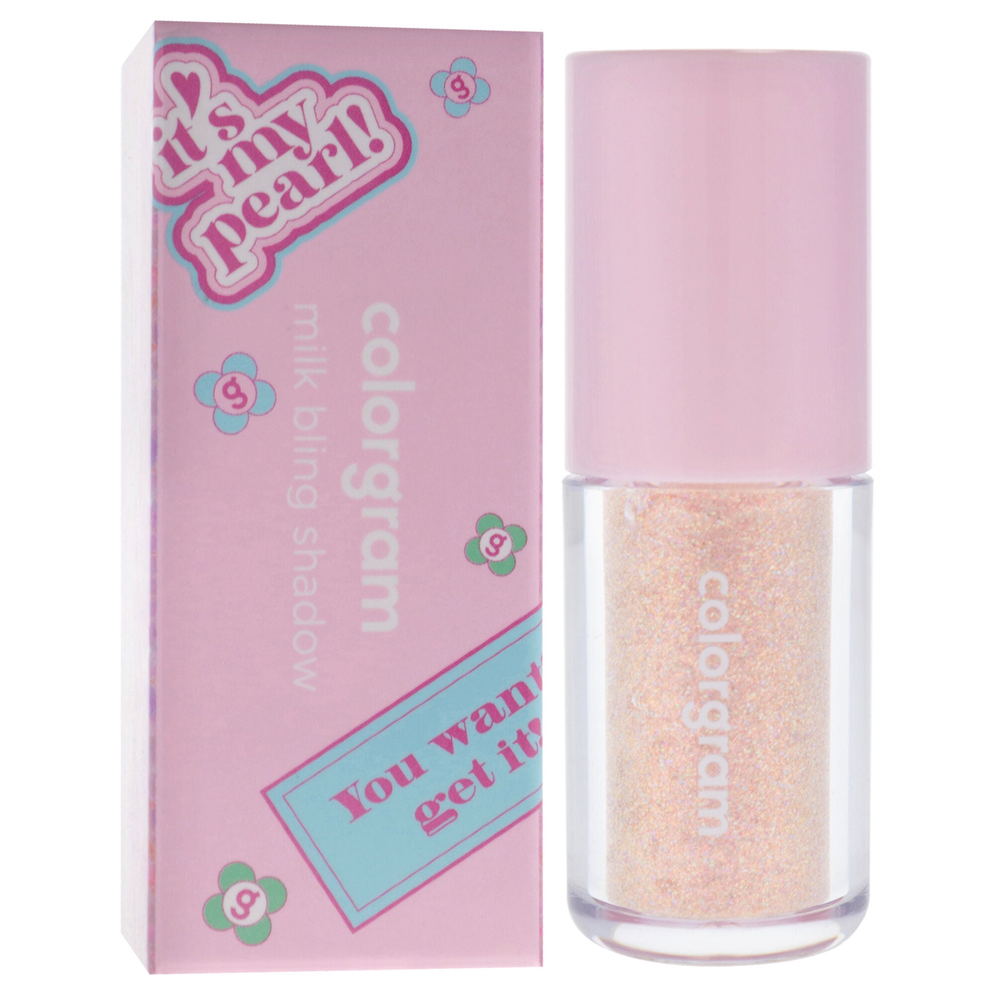 Milk Bling Shadow - 07 Fairy Like by Colorgram for Women - 0.11 oz Eye Shadow, Brown, alternate image number 2