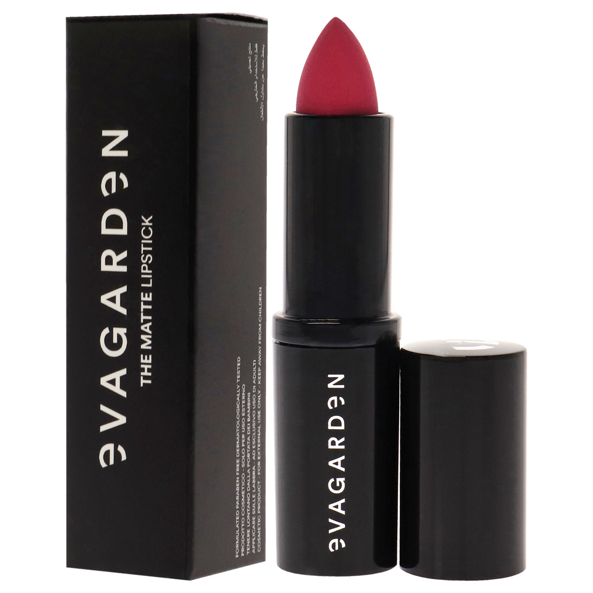 The Matte Liquid Lipstick - 631 Deep Pink by Evagarden for Women - 0.10 oz Lipstick, See Description, alternate image number 3