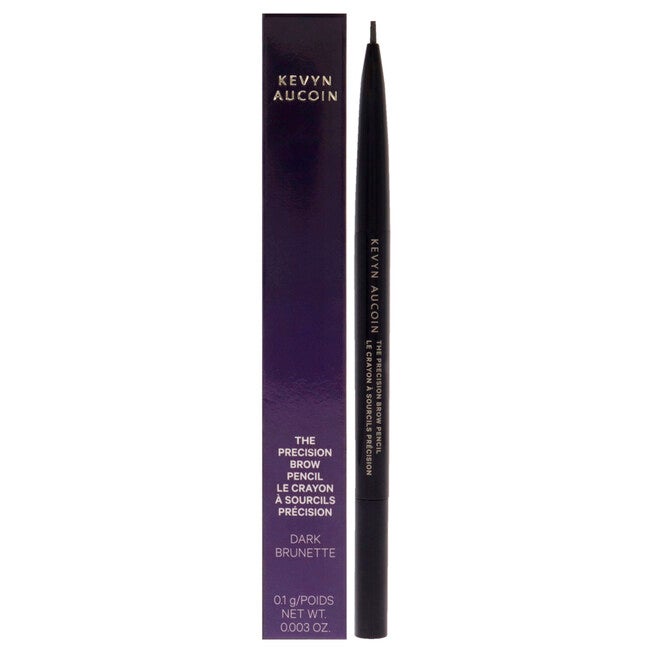 The Precision Brow Pencil - Dark Brunette by Kevyn Aucoin for Women - 0.003 oz Eyebrow Pencil, NA, hi-res image number null