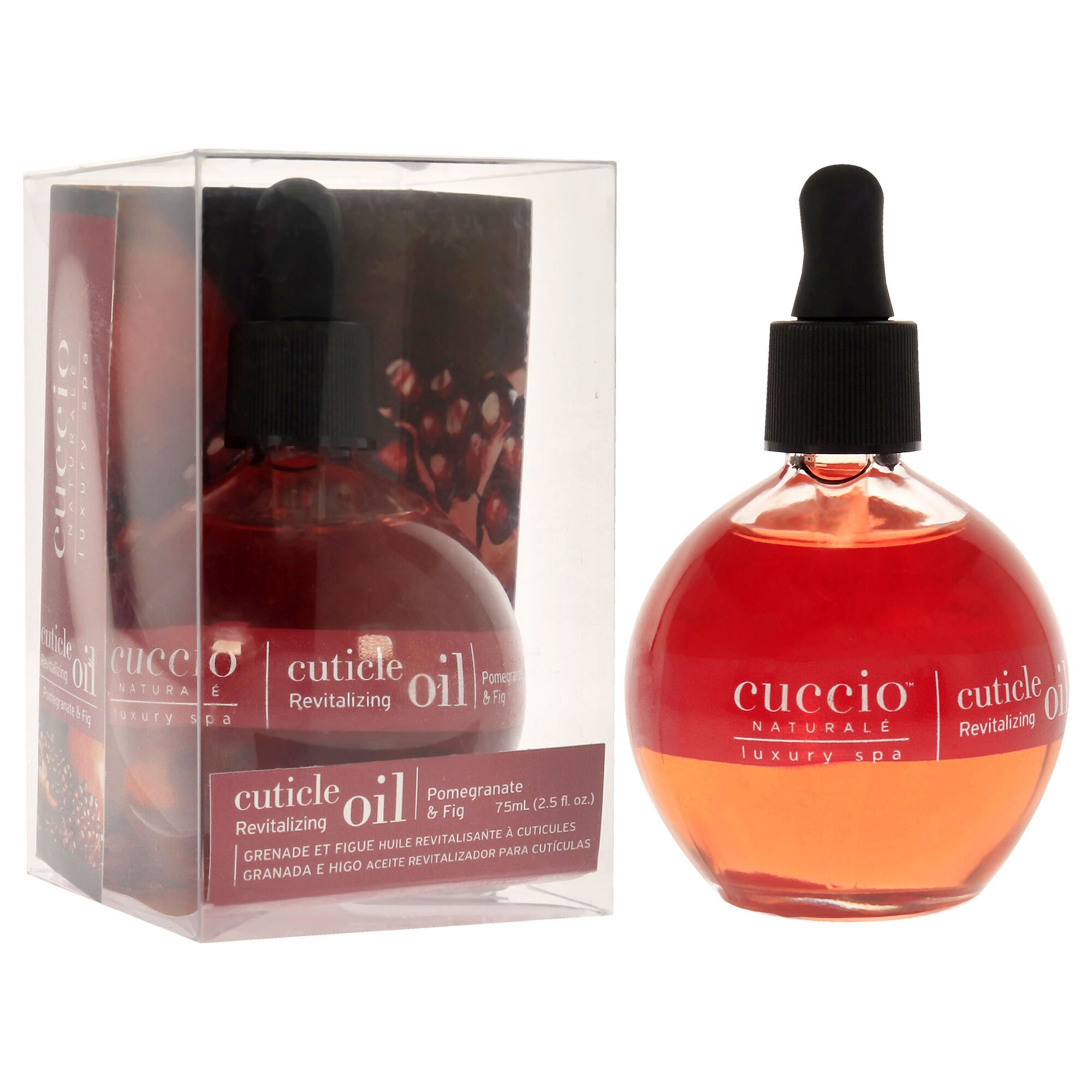 Cuticle Revitalizing Oil - Pomegranate and Fig Manicure by Cuccio Naturale for Unisex - 2.5 oz Oil, , alternate image number 7