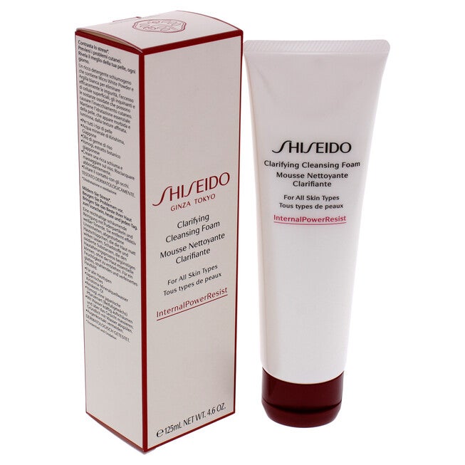 Clarifying Cleansing Foam by Shiseido for Unisex - 4.6 oz Cleanser, NA, alternate image number null