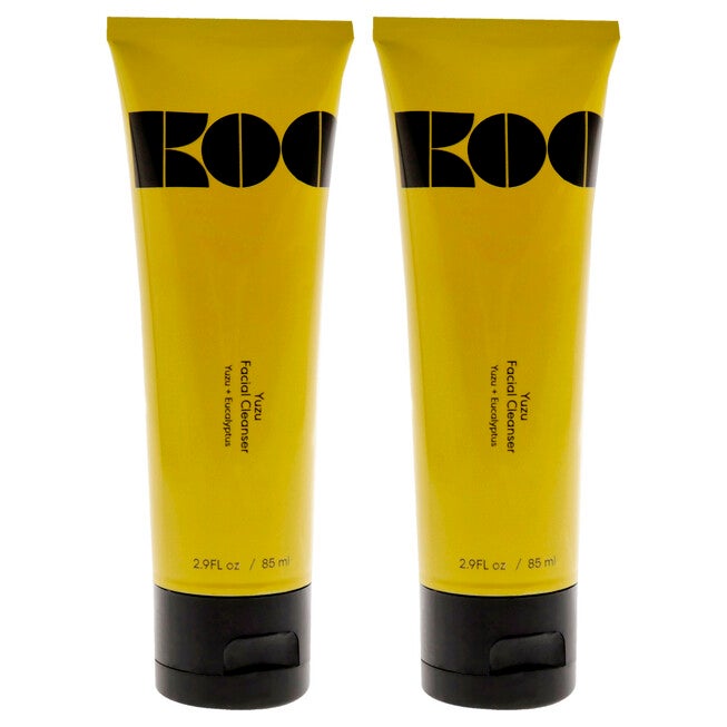 Yuzu Facial Cleanser by KOA for Unisex - 2.9 oz Cleanser - Pack of 2, NA, alternate image number null