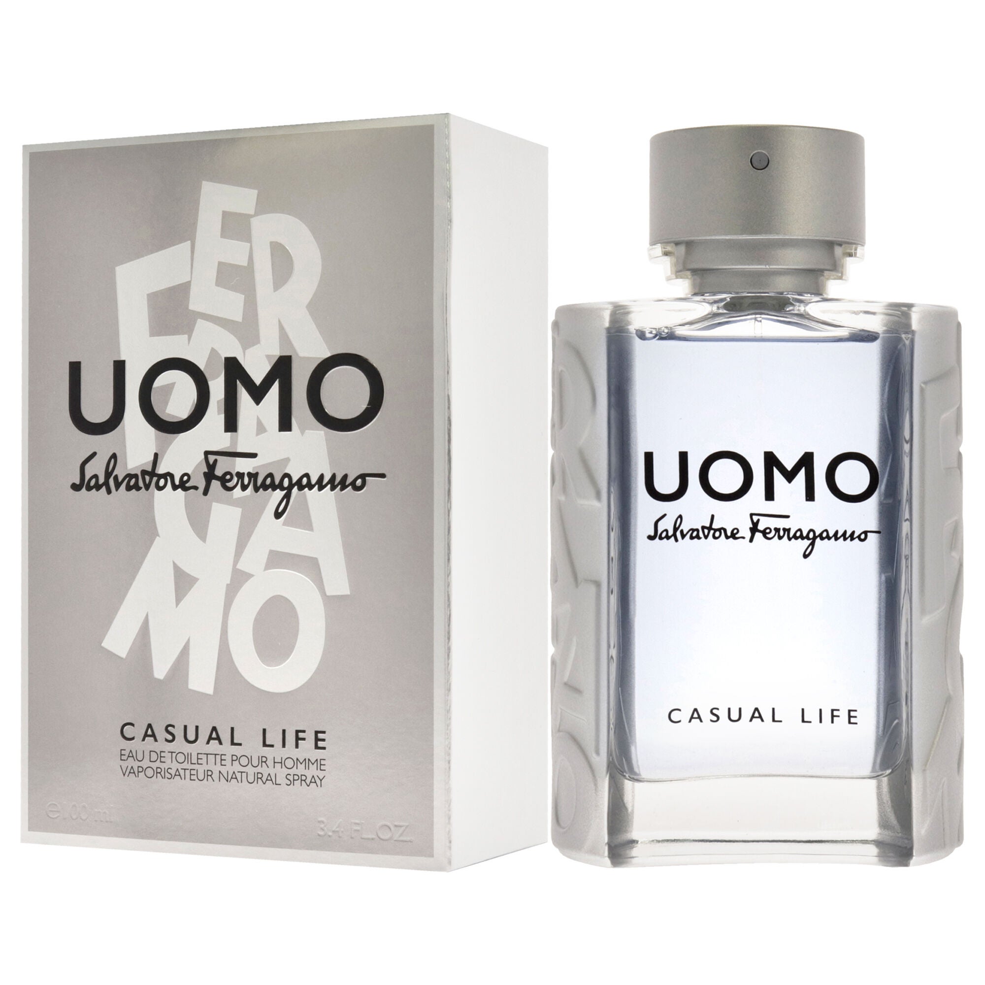 Uomo Casual Life by Salvatore Ferragamo for Men - 3.4 oz EDT Spray, See Description, alternate image number 3