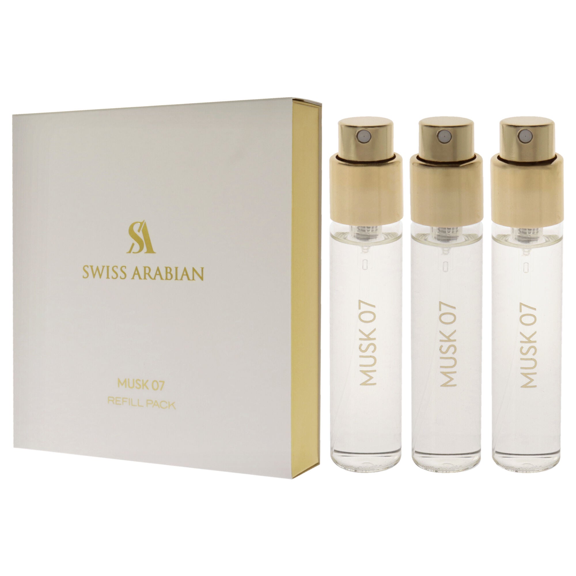 Musk 07 by Swiss Arabian for Unisex - 3 Pc Mini Gift Set 3 x 1oz EDP Spray (Refill), See Description, alternate image number 3