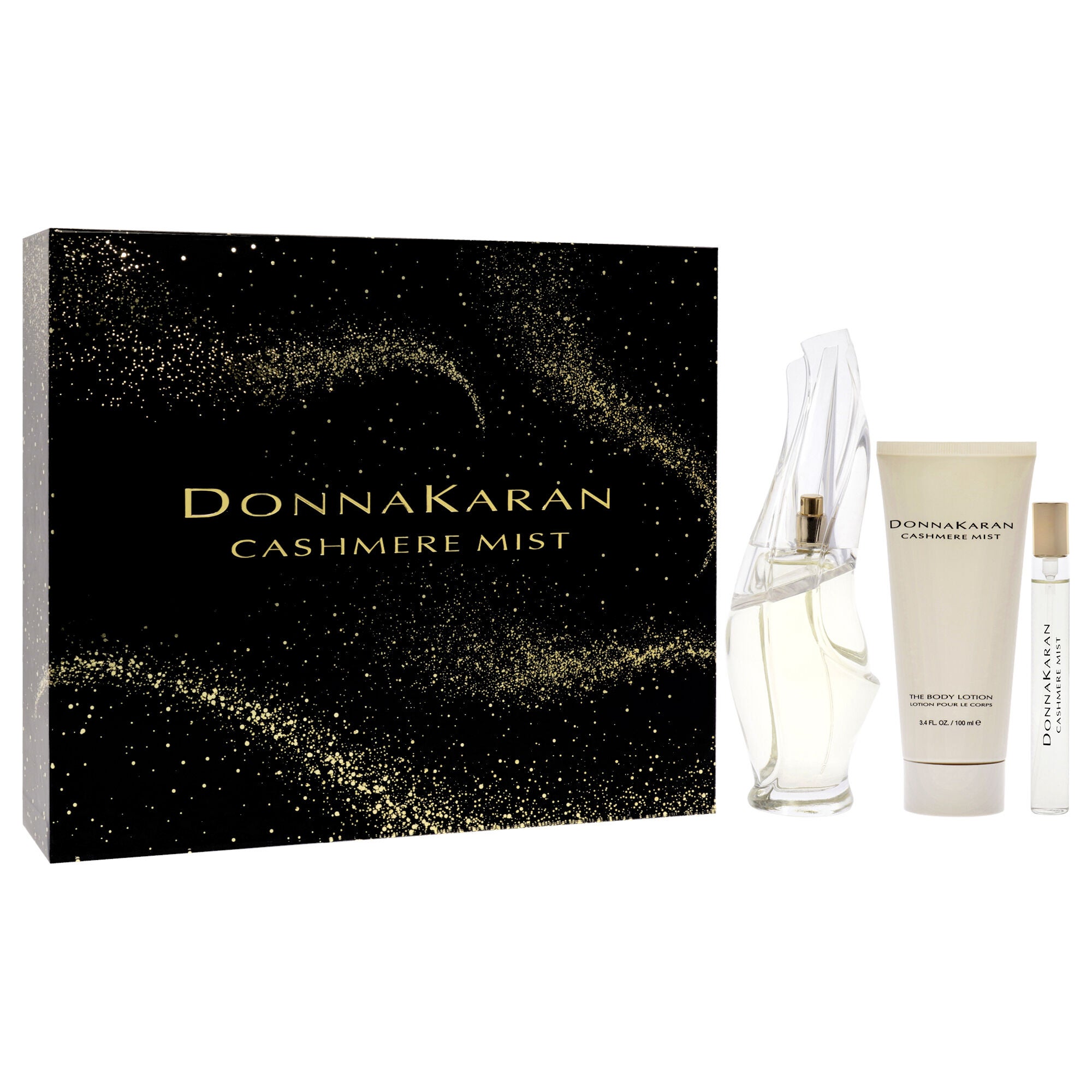 Cashmere Mist by Donna Karan for Women - 3 Pc Gift Set 3.4oz EDP Spray, 0.34oz EDP Spray, 3.4oz Body Lotion, See Description, alternate image number 2