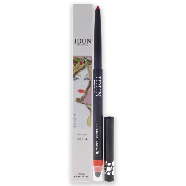 Lip Liner - 304 Anita by Idun Minerals for Women - 0.01 oz Lip Liner, See Description, hi-res image number 0