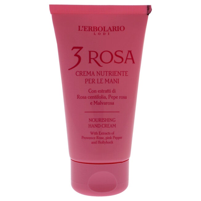 3 Rosa Nourishing Hand Cream by LErbolario for Unisex - 2.5 oz Cream, , alternate image number 5
