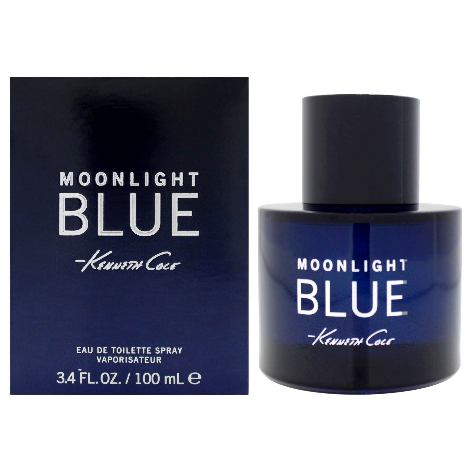 Moonlight Blue by Kenneth Cole for Men - 3.4 oz EDT Spray, Clear, hi-res image number 0