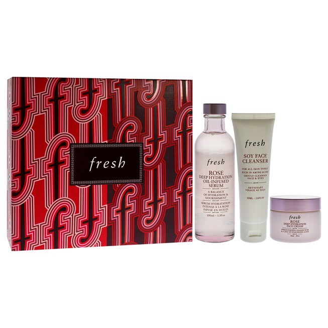 Three Step Hydration Heroes Kit by Fresh for Women - 3 Pc Set, , alternate image number null
