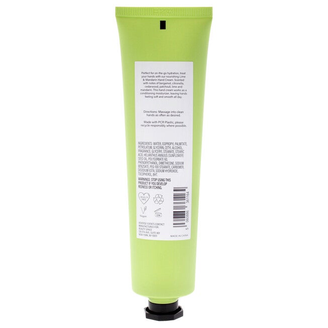 Beauty Space Hand Cream - Lime and Mandarin by BeautySpace for Unisex - 3.38 oz Cream, NA, alternate image number null