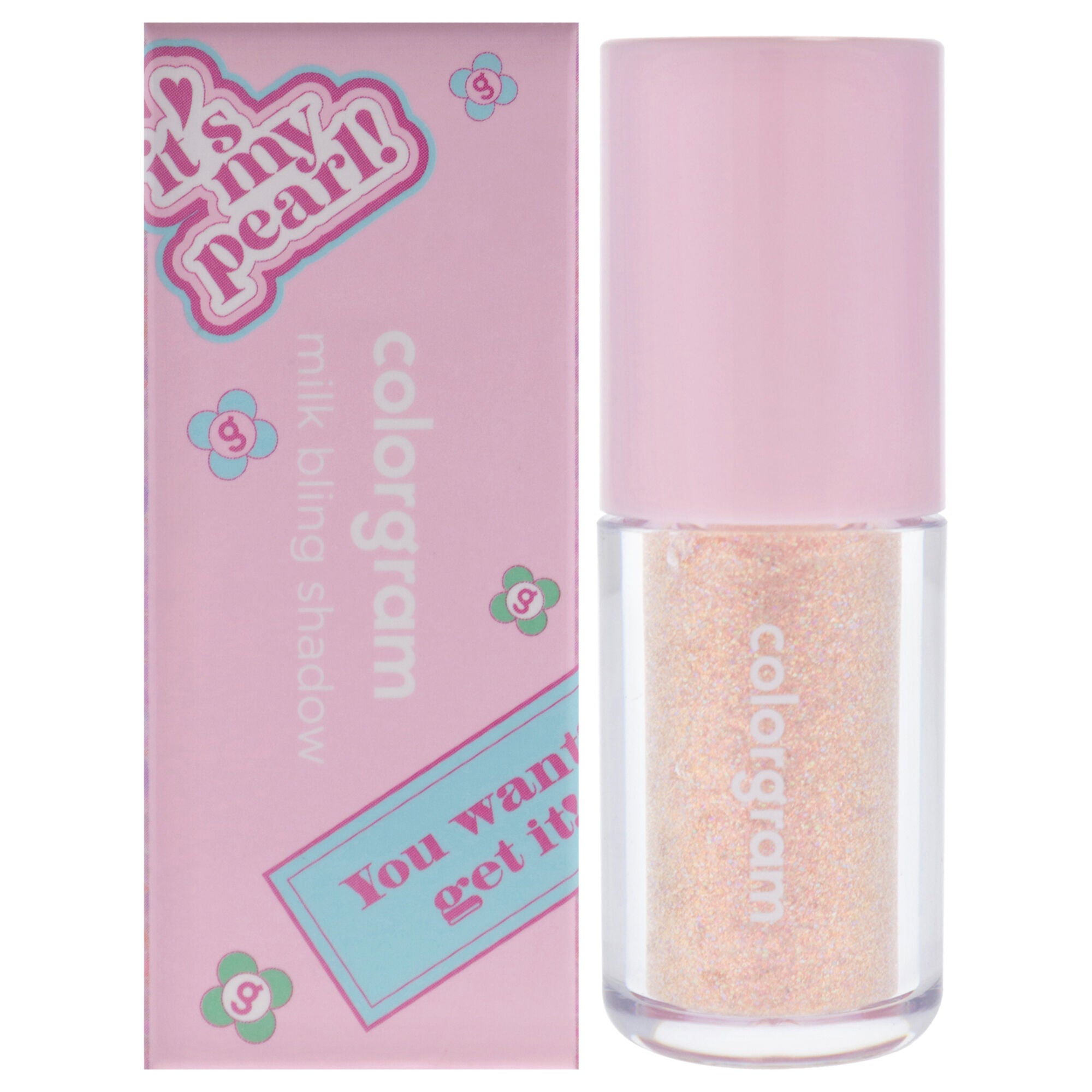 Milk Bling Shadow - 07 Fairy Like by Colorgram for Women - 0.11 oz Eye Shadow, Brown, hi-res image number 0