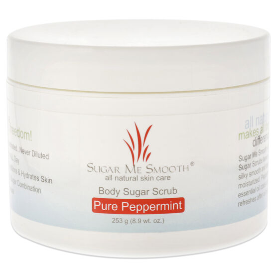 Body Scrub - Pure Peppermint by Sugar Me Smooth for Unisex - 8.9 oz Scrub, NA, hi-res image number null