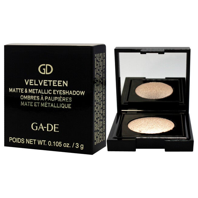 Velveteen Matte and Metallic Eyeshadow - 188 Quartz by GA-DE for Women - 0.105 oz Eye Shadow, See Description, alternate image number 3