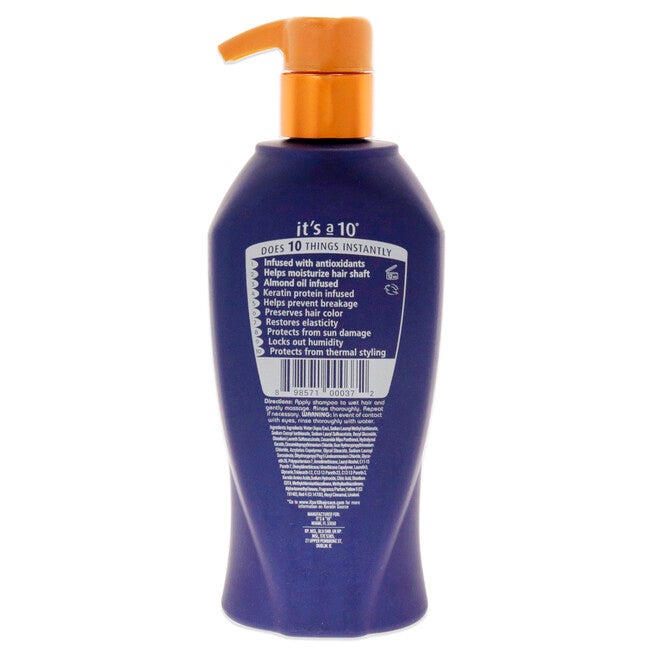 Miracle Shampoo Plus Keratin by Its A 10 for Unisex - 10 oz Shampoo, NA, alternate image number null