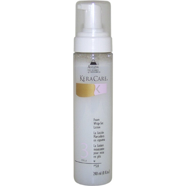 KeraCare Foam Wrap-Set Lotion by Avlon for Unisex - 8 oz Lotion, See Description, hi-res image number 0