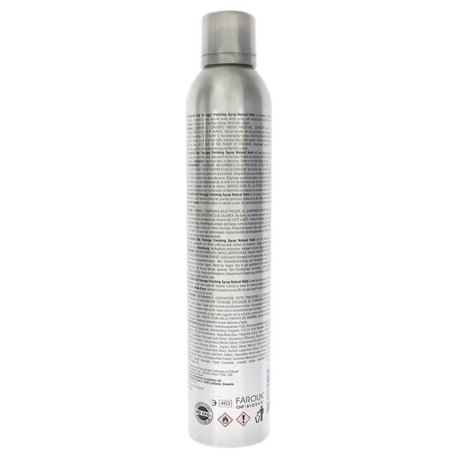Silk Therapy Finishing Spray - Natural Hold by Biosilk for Unisex - 10 oz Hair Spray, , alternate image number null
