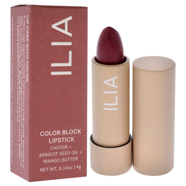 Color Block Lipstick - Wild Aster by ILIA Beauty for Women - 0.14 oz Lipstick, , alternate image number null
