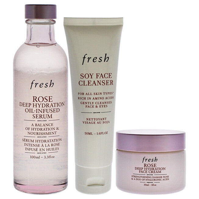 Three Step Hydration Heroes Kit by Fresh for Women - 3 Pc Set, , alternate image number null