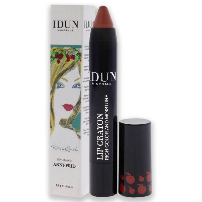 Lip Crayon - 402 Anni-Frid by Idun Minerals for Women - 0.09 oz Lipstick, , alternate image number null