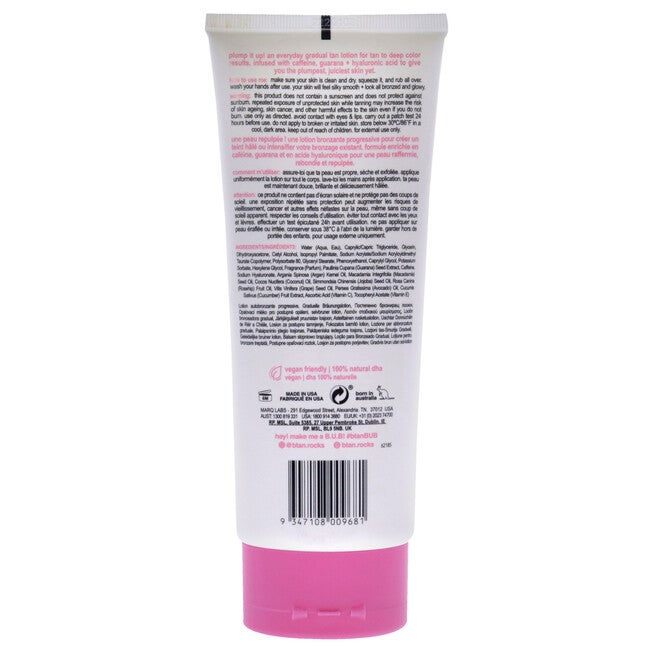 Plump Up The Bronze Gradual Tan Lotion - Tan To Deep by B.Tan for Unisex - 8 oz Bronzer, , alternate image number null