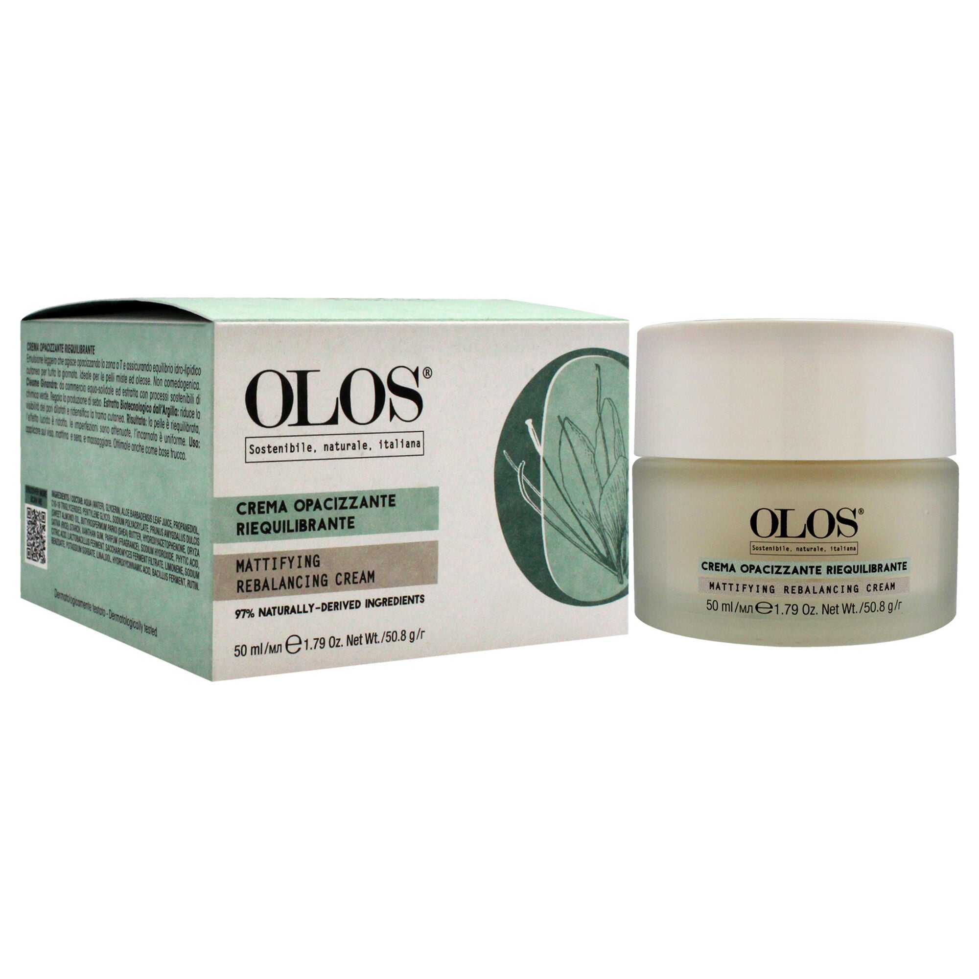 Mattifying Rebalancing Cream by Olos for Unisex - 1.7 oz Cream, , alternate image number 6