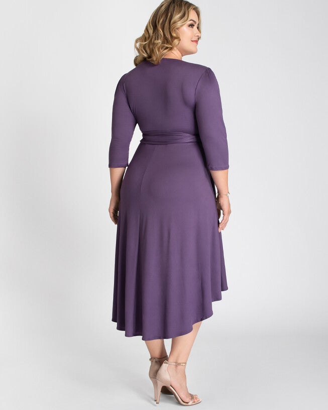 Winona Hi-Lo Wrap Dress, , alternate image number null