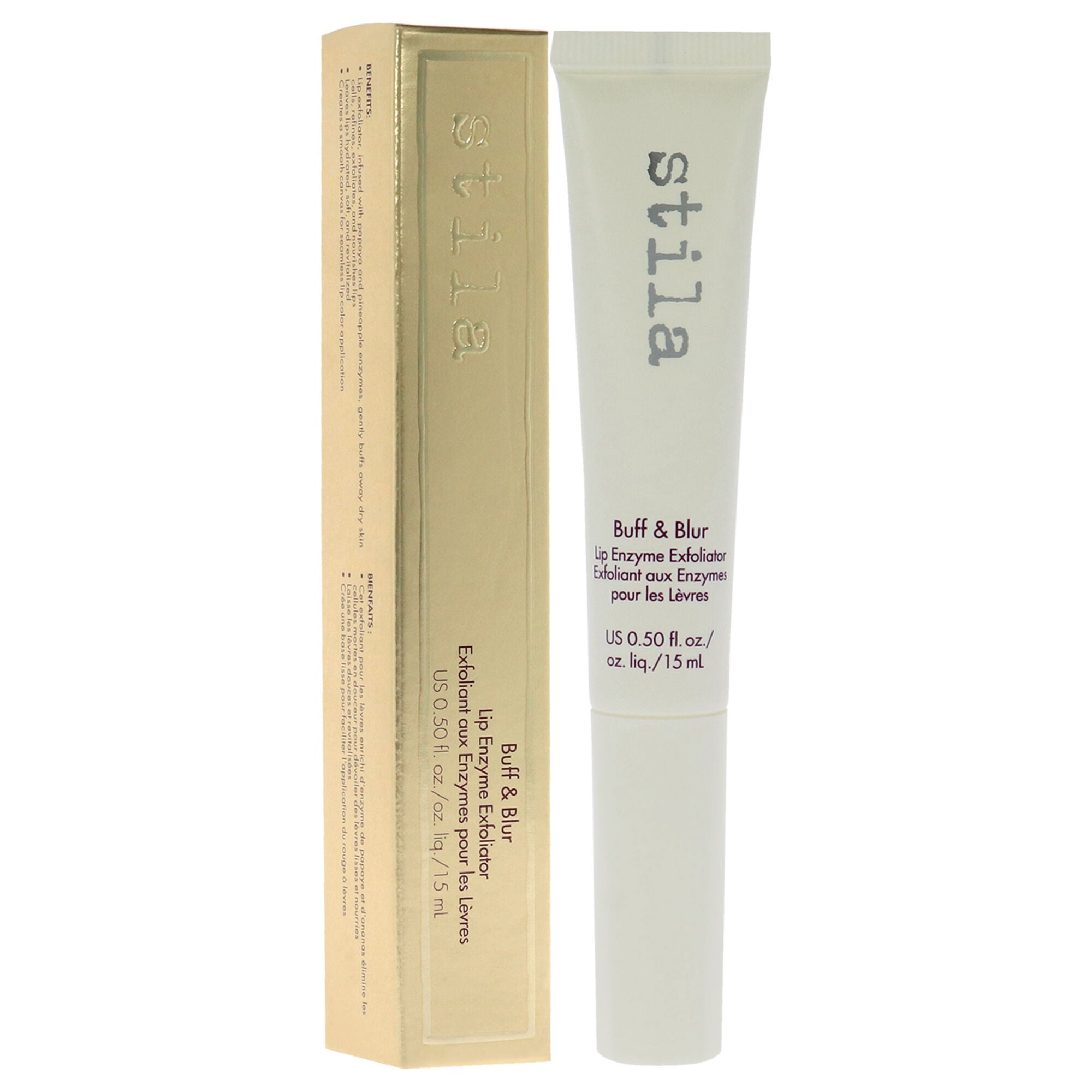Buff and Blur Lip Enzyme Exfoliator by Stila for Women - 0.5 oz Exfoliator, See Description, alternate image number 2
