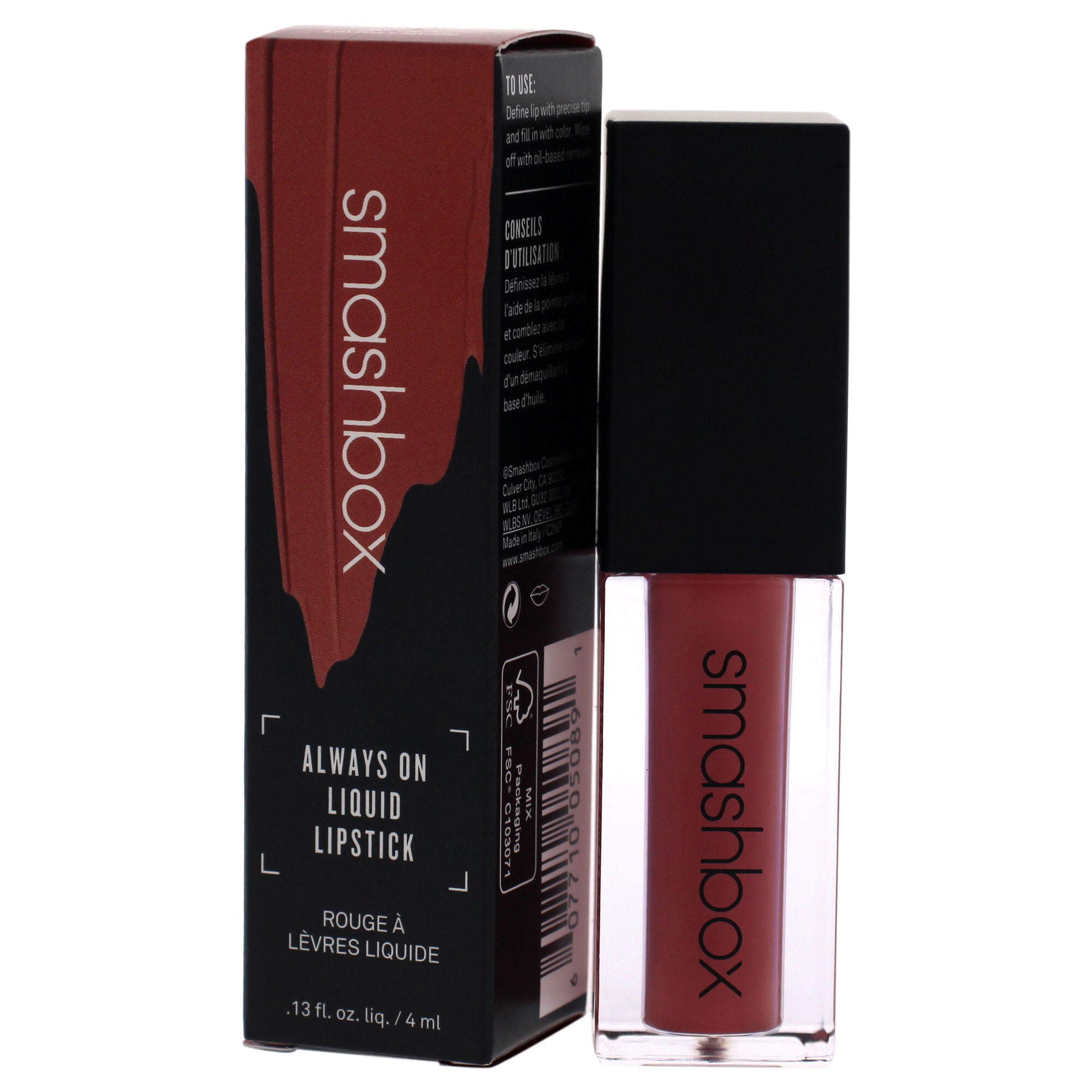 Always On Liquid Lipstick - Babe Alert by Smashbox for Women - 0.13 oz Lipstick, , alternate image number 8