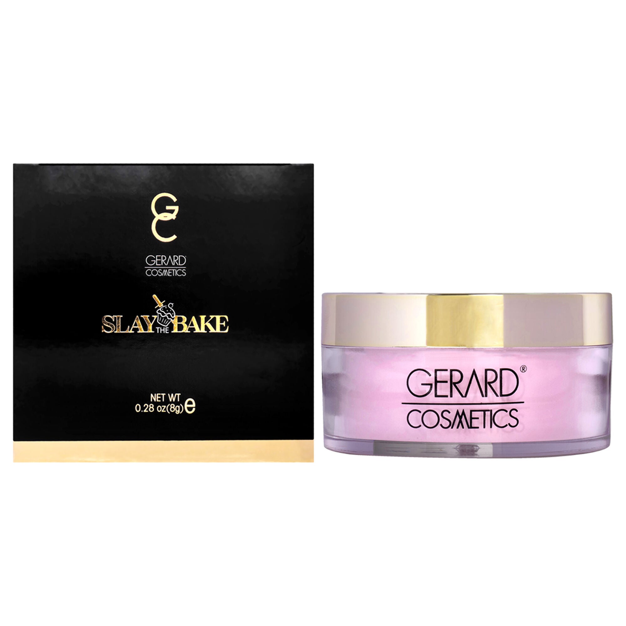 Slay the Bake Powder - Pink Blurring by Gerard Cosmetic for Women - 0.28 oz Powder, See Description, hi-res image number 0